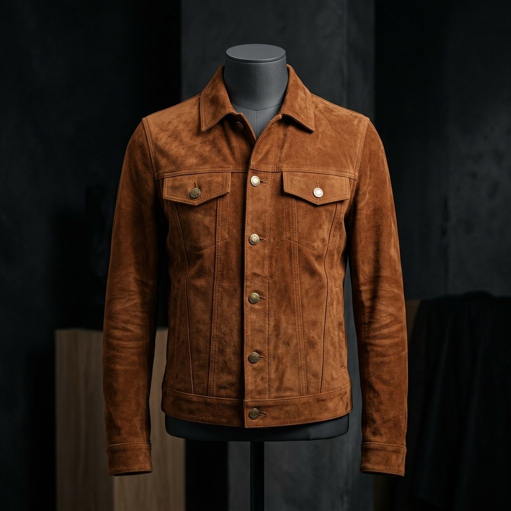 Maverick Cognac Suede Style